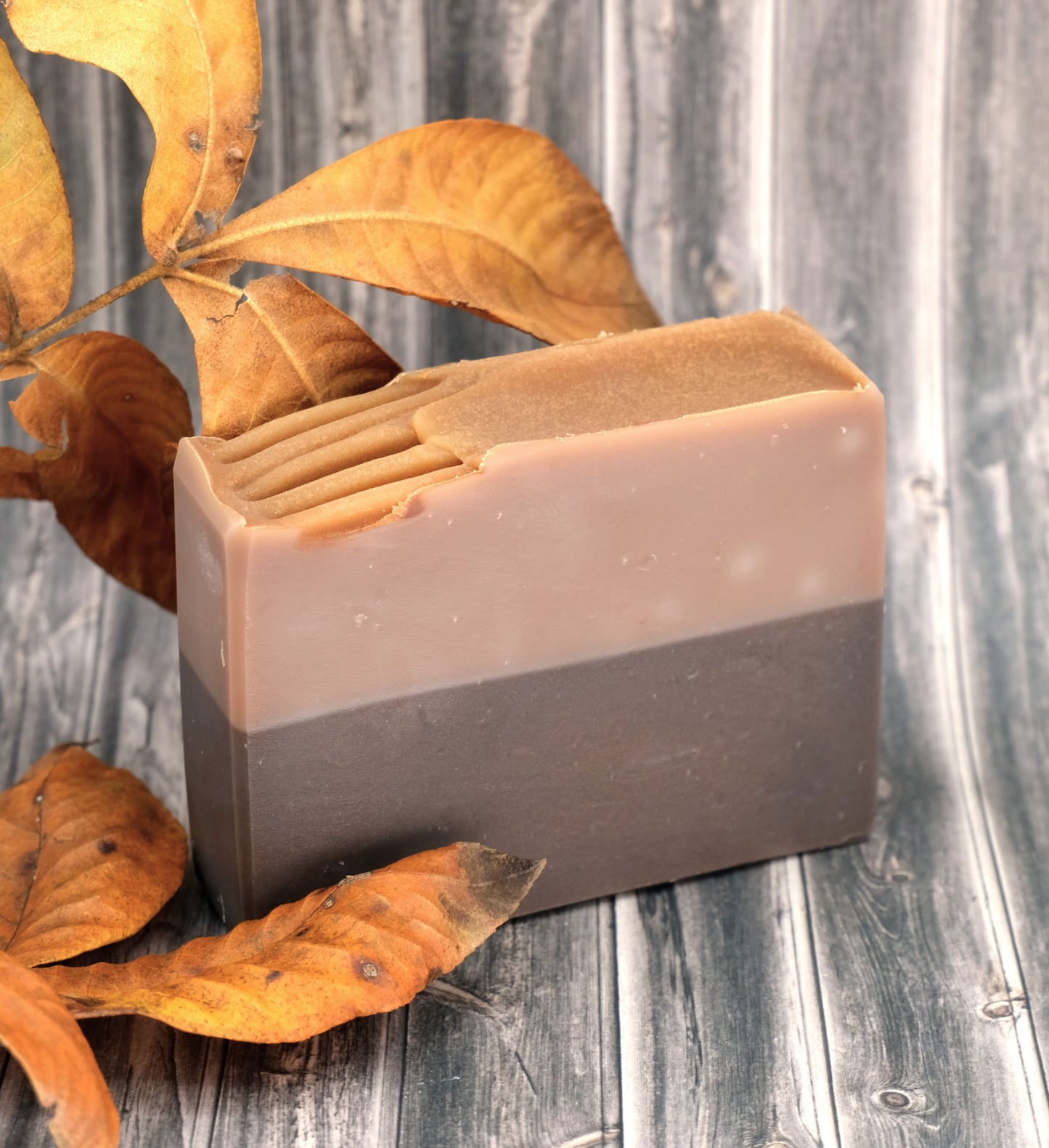 Hickory and Suede Handcrafted Soap