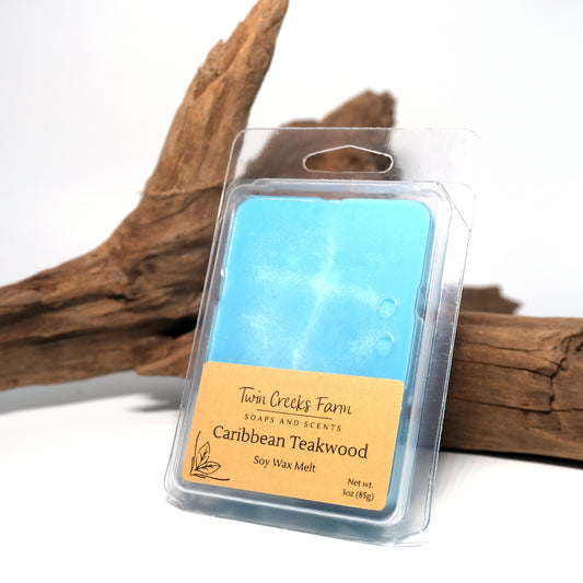 Caribbean Teakwood Wax Melts