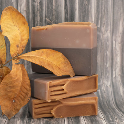 Hickory and Suede Handcrafted Soap