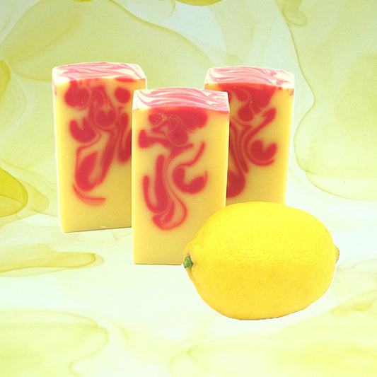 Raspberry Lemonade Handcrafted Soap