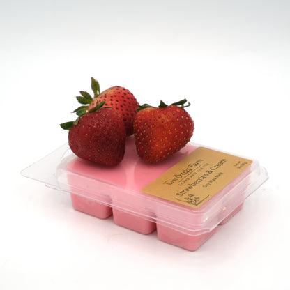 Strawberries and Cream Wax Melts