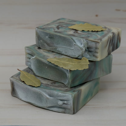 Tobacco and Bay Leaf Handcrafted Soap